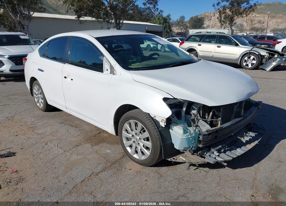 2015 NISSAN SENTRA SV VIN: 3N1AB7AP0FY279227
