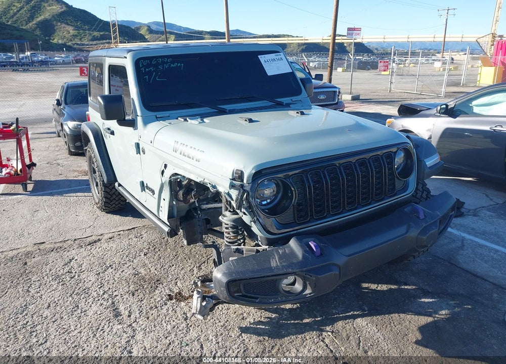 2024 JEEP WRANGLER WILLYS VIN: 1C4PJXAG0RW308991