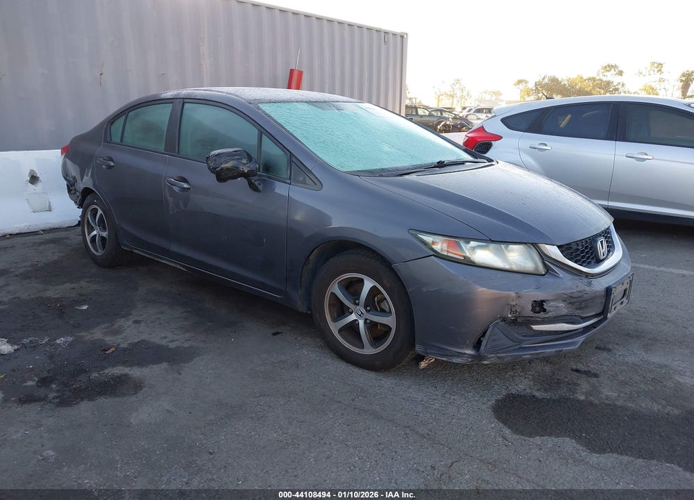 2015 HONDA CIVIC SE VIN: 19XFB2F71FE271640