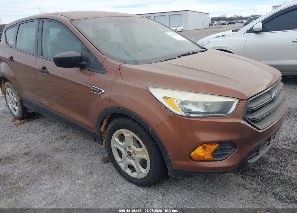 2017 FORD ESCAPE S VIN: 1FMCU0F70HUA27849