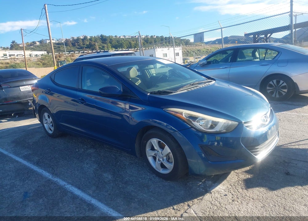 2014 HYUNDAI ELANTRA SE VIN: KMHDH4AE9EU206814