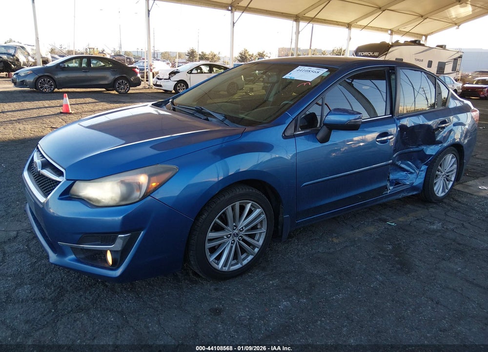 2016 SUBARU IMPREZA 2.0I LIMITED VIN: JF1GJAK65GH003626