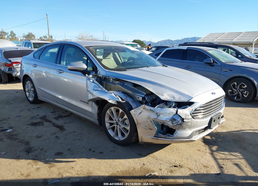 2019 FORD FUSION HYBRID SE VIN: 3FA6P0LU2KR206725