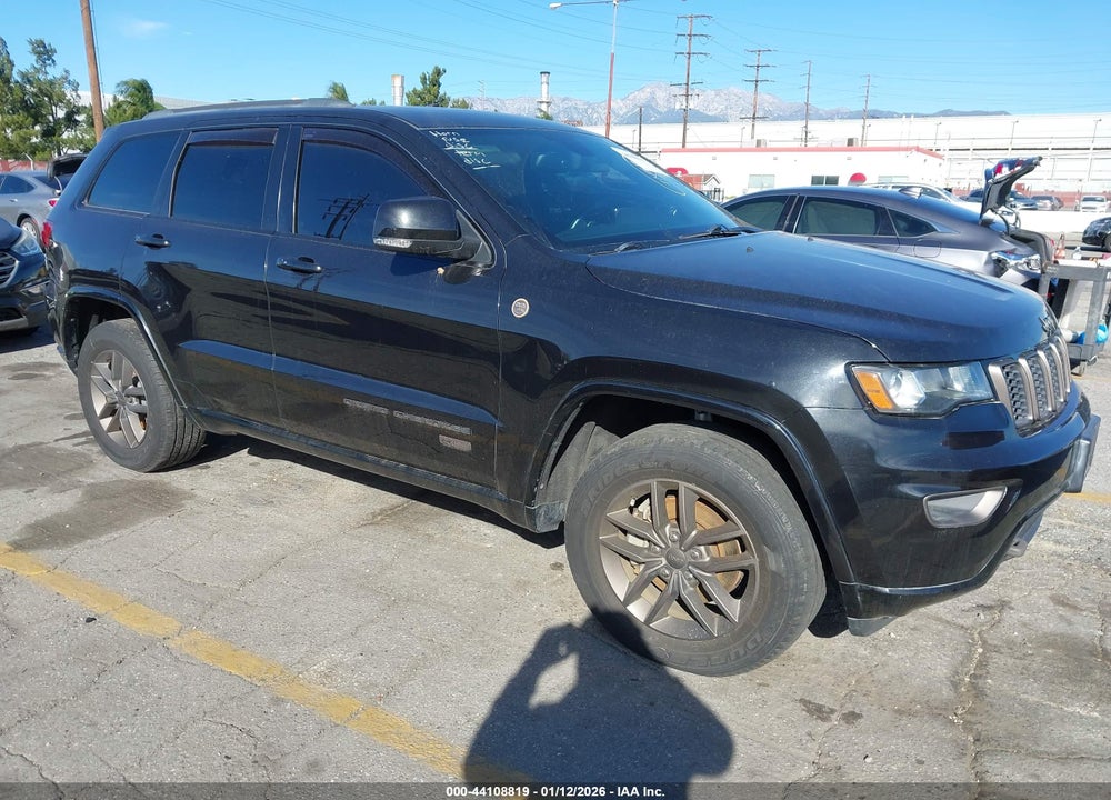 2016 JEEP GRAND CHEROKEE LIMITED 75TH ANNIVERSARY VIN: 1C4RJFBG7GC350963