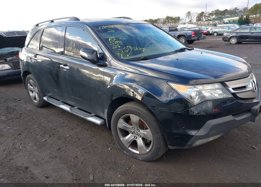 2007 ACURA MDX SPORT PACKAGE VIN: 2HNYD28537H517067