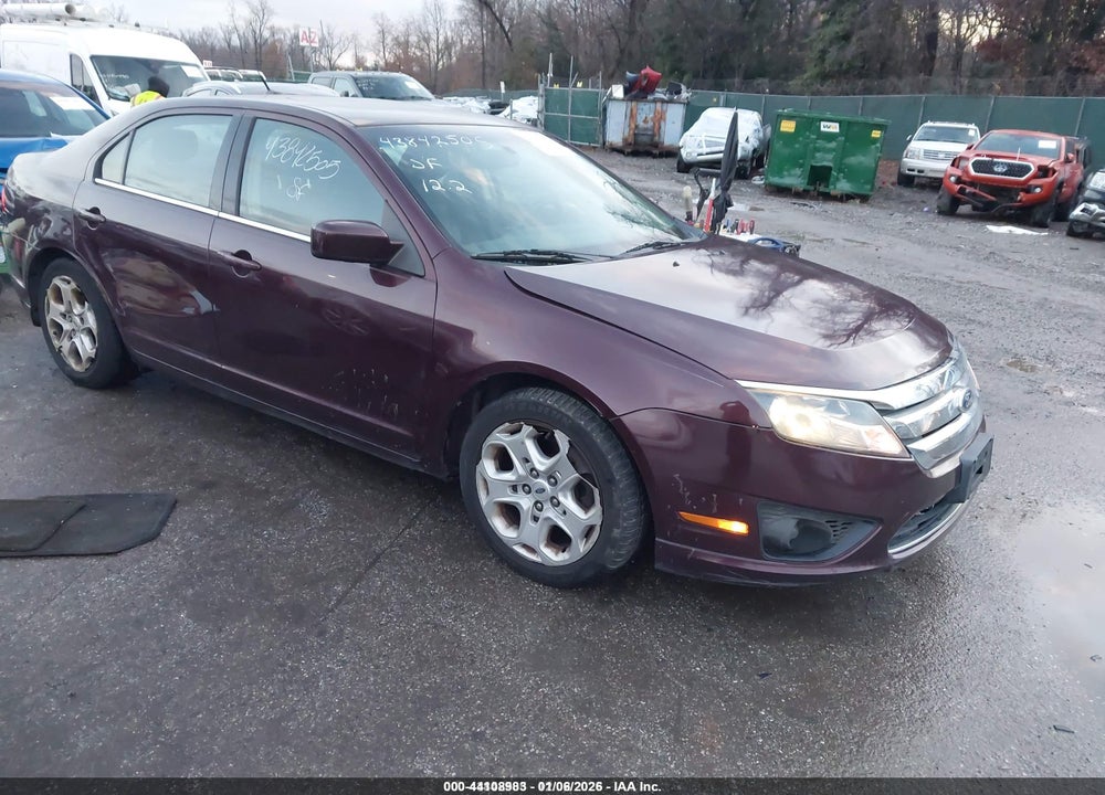 2011 FORD FUSION SE VIN: 3FAHP0HA1BR340231