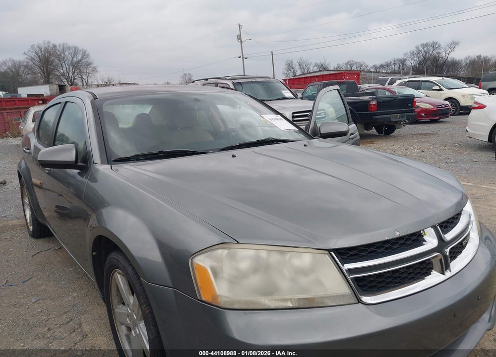 2011 DODGE AVENGER MAINSTREET VIN: 1B3BD1FBXBN605226