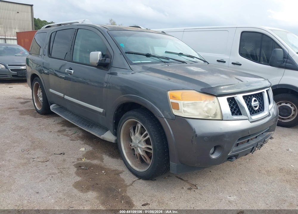 2012 NISSAN ARMADA PLATINUM VIN: 5N1BA0ND8CN605047