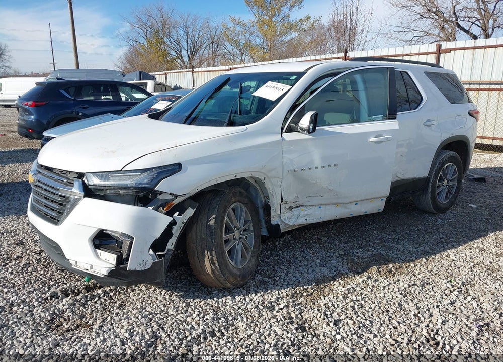 2022 CHEVROLET TRAVERSE FWD 2FL CLOTH VIN: 1GNERMKW4NJ188504