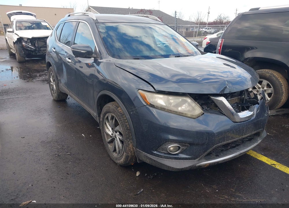 2015 NISSAN ROGUE SL VIN: 5N1AT2MV1FC775424