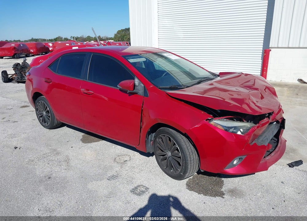 2014 TOYOTA COROLLA S PLUS VIN: 2T1BURHE6EC077924