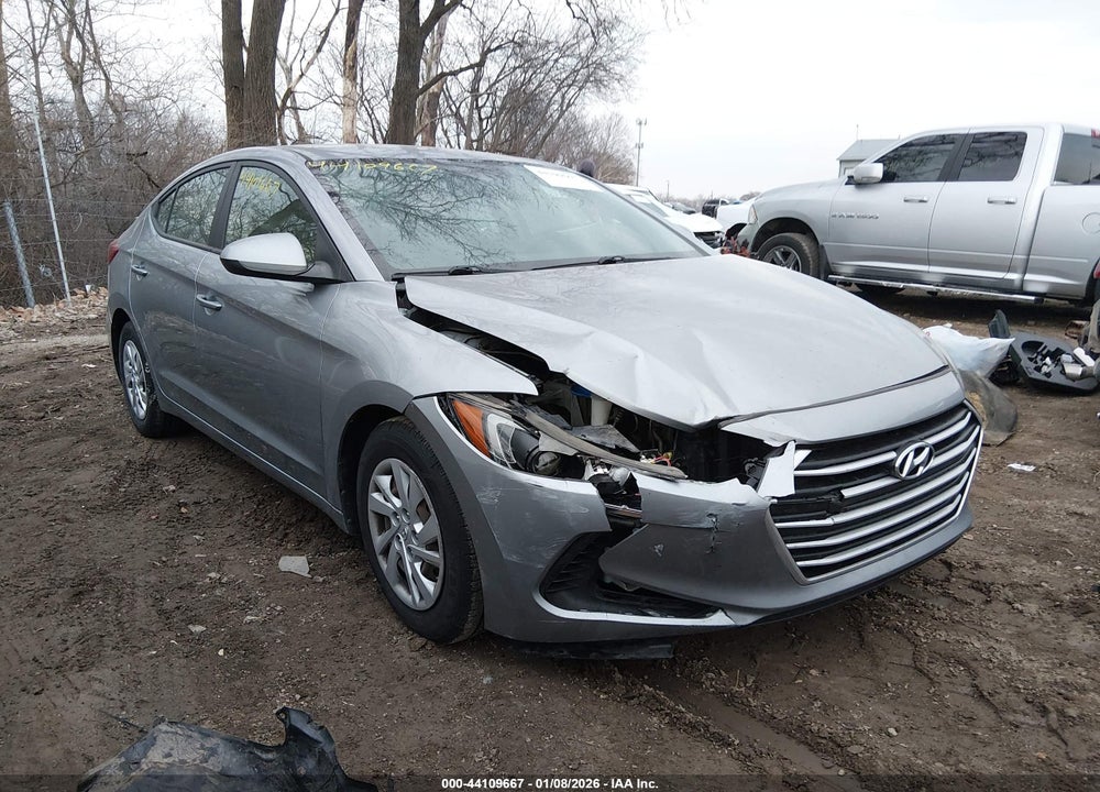 2017 HYUNDAI ELANTRA SE VIN: 5NPD74LF3HH180738