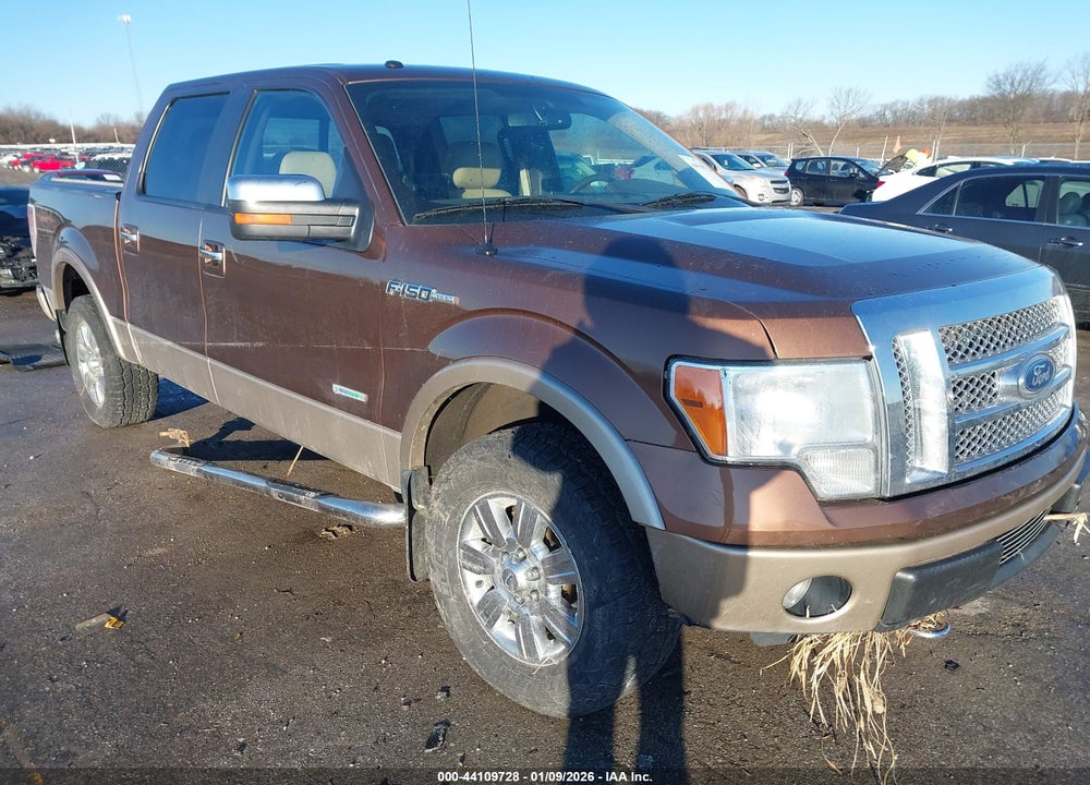2012 FORD F-150 LARIAT VIN: 1FTFW1ET9CFA72317