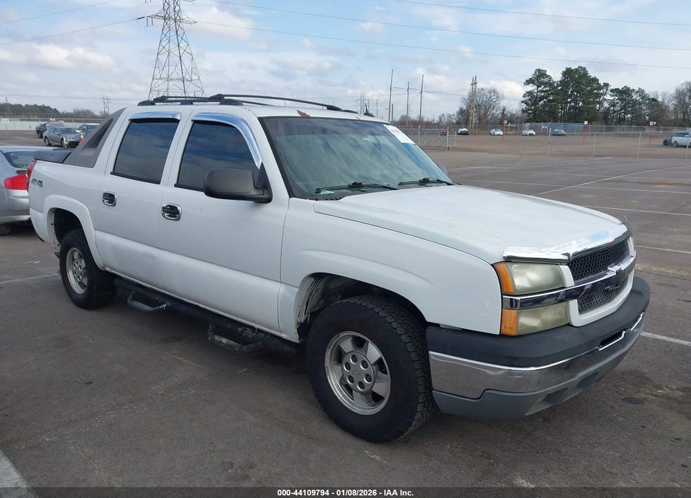 2005 CHEVROLET AVALANCHE 1500 LS VIN: 3GNEK12Z05G253556