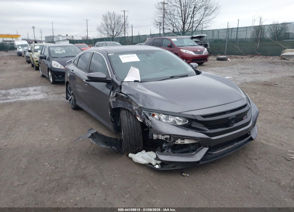 2019 HONDA CIVIC SI VIN: 2HGFC1E53KH705385