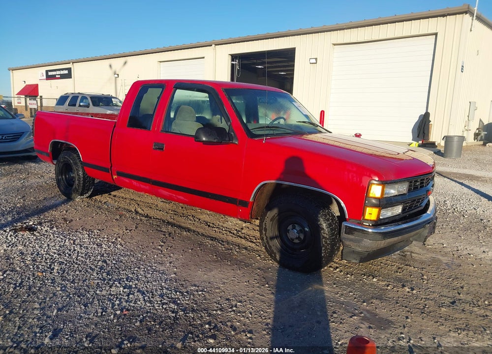 1998 CHEVROLET C1500 FLEETSIDE VIN: 2GCEC19M6W1191123