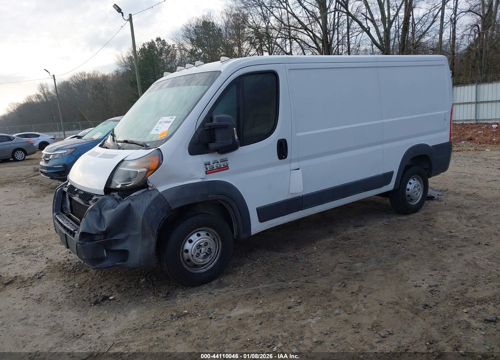 2015 RAM PROMASTER 1500 LOW ROOF VIN: 3C6TRVAG5FE509942