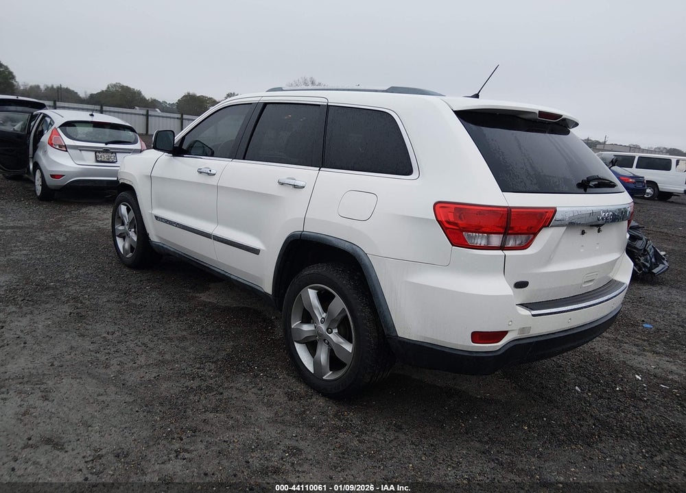 2012 JEEP GRAND CHEROKEE OVERLAND VIN: 1C4RJECG8CC162326