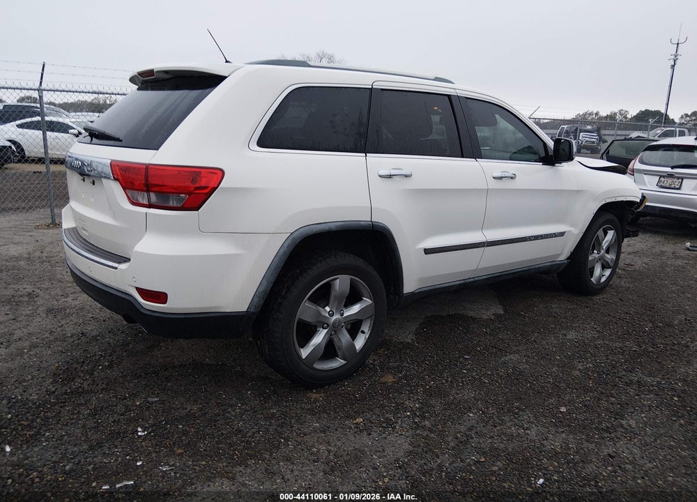 2012 JEEP GRAND CHEROKEE OVERLAND VIN: 1C4RJECG8CC162326