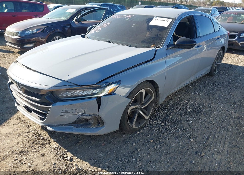 2022 HONDA ACCORD SPORT VIN: 1HGCV1F33NA030621