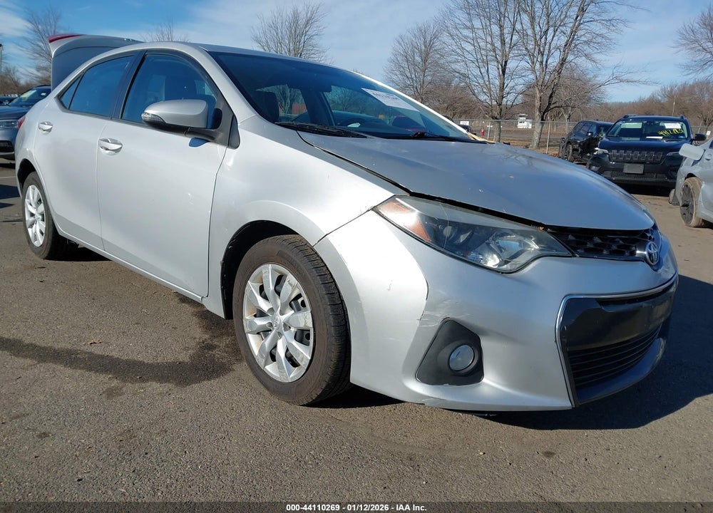 2016 TOYOTA COROLLA S VIN: 2T1BURHE0GC603127