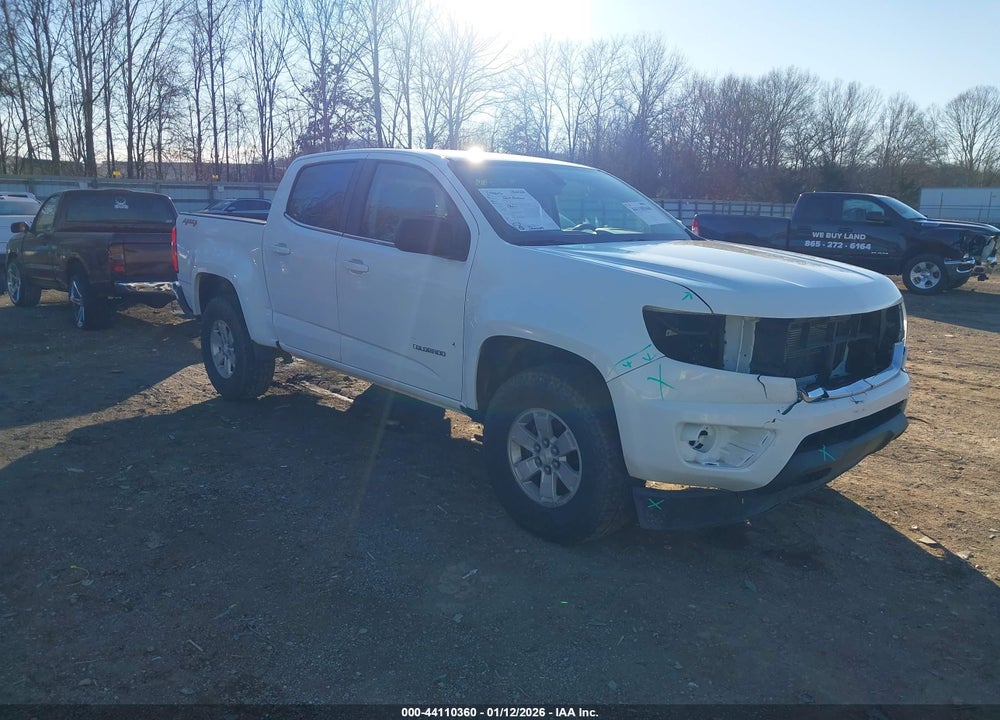 2019 CHEVROLET COLORADO WT VIN: 1GCGTBEN5K1211505