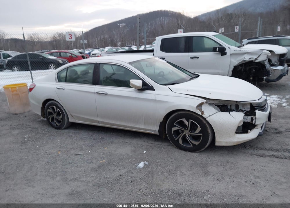 2016 HONDA ACCORD LX VIN: 1HGCR2F32GA165344