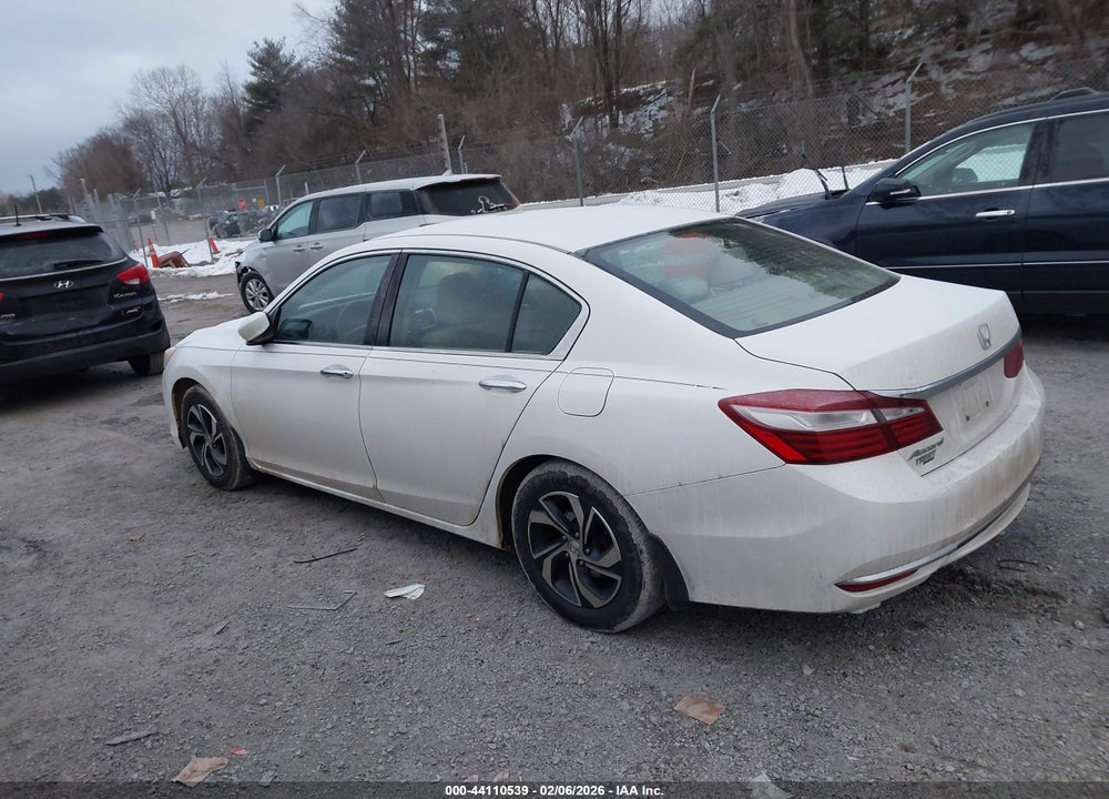 2016 HONDA ACCORD LX VIN: 1HGCR2F32GA165344