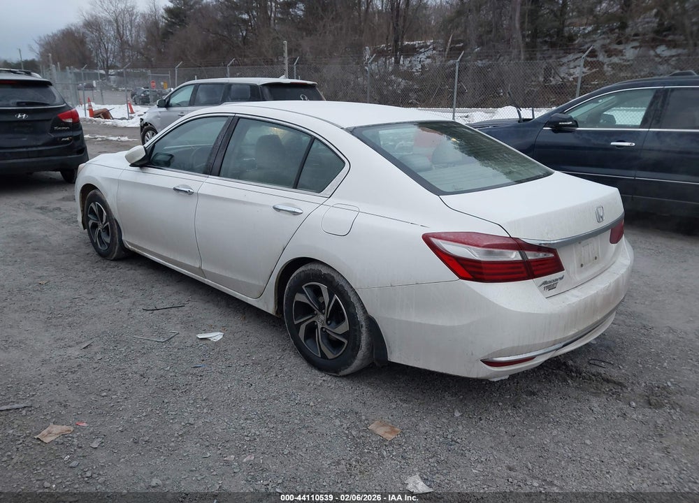 2016 HONDA ACCORD LX VIN: 1HGCR2F32GA165344