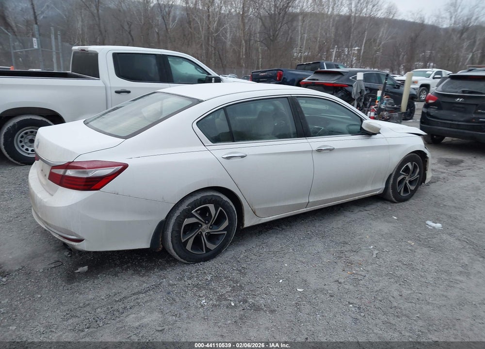 2016 HONDA ACCORD LX VIN: 1HGCR2F32GA165344