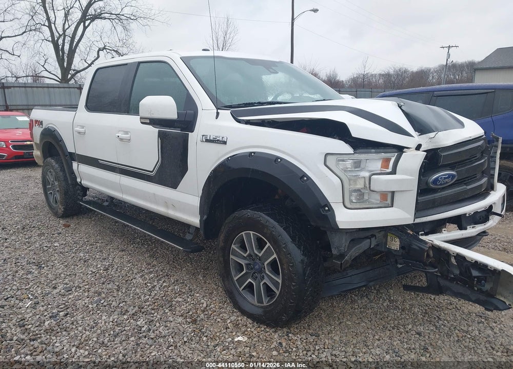 2016 FORD F-150 LARIAT VIN: 1FTEW1EF7GFC21075