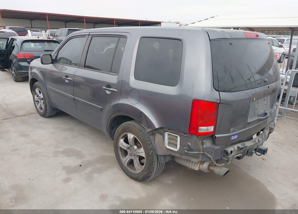 2014 HONDA PILOT EX-L VIN: 5FNYF4H5XEB005580