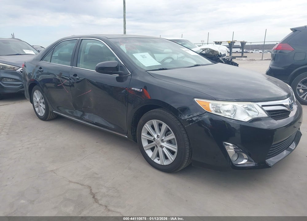 2014 TOYOTA CAMRY HYBRID XLE VIN: 4T1BD1FK4EU127423