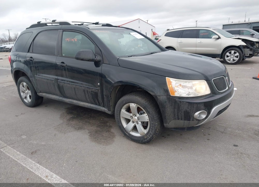 2007 PONTIAC TORRENT VIN: 2CKDL63F276025522