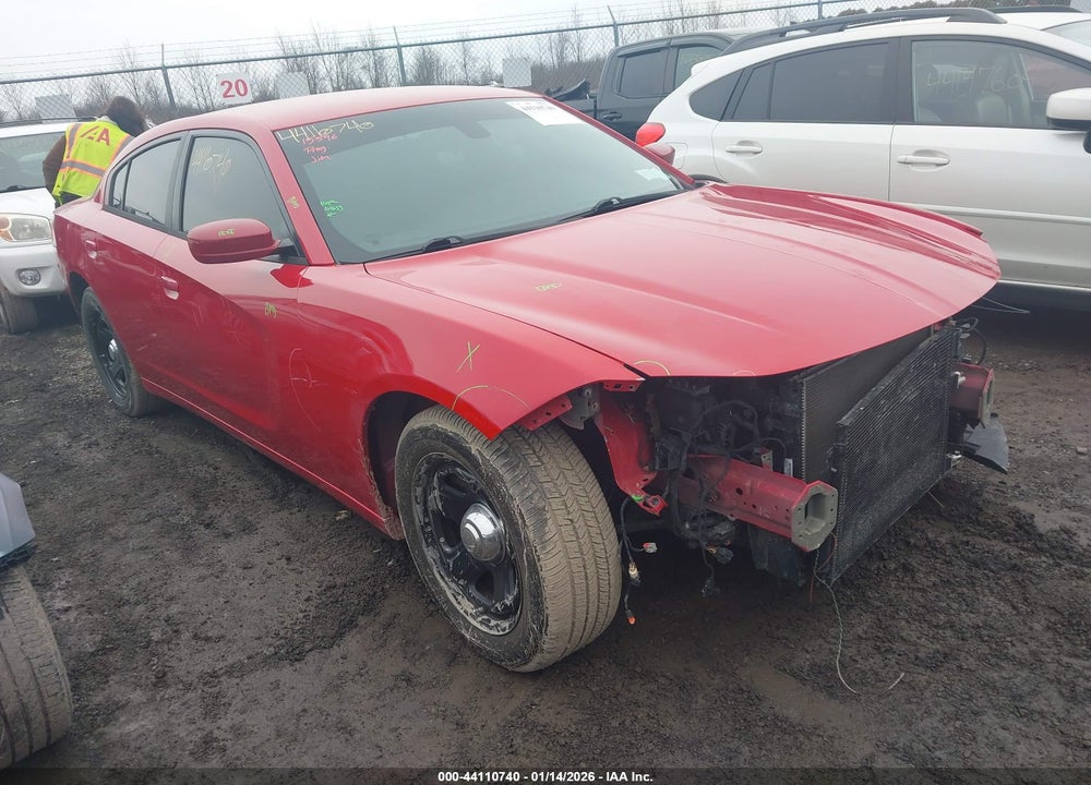 2016 DODGE CHARGER POLICE VIN: 2C3CDXAT3GH223324