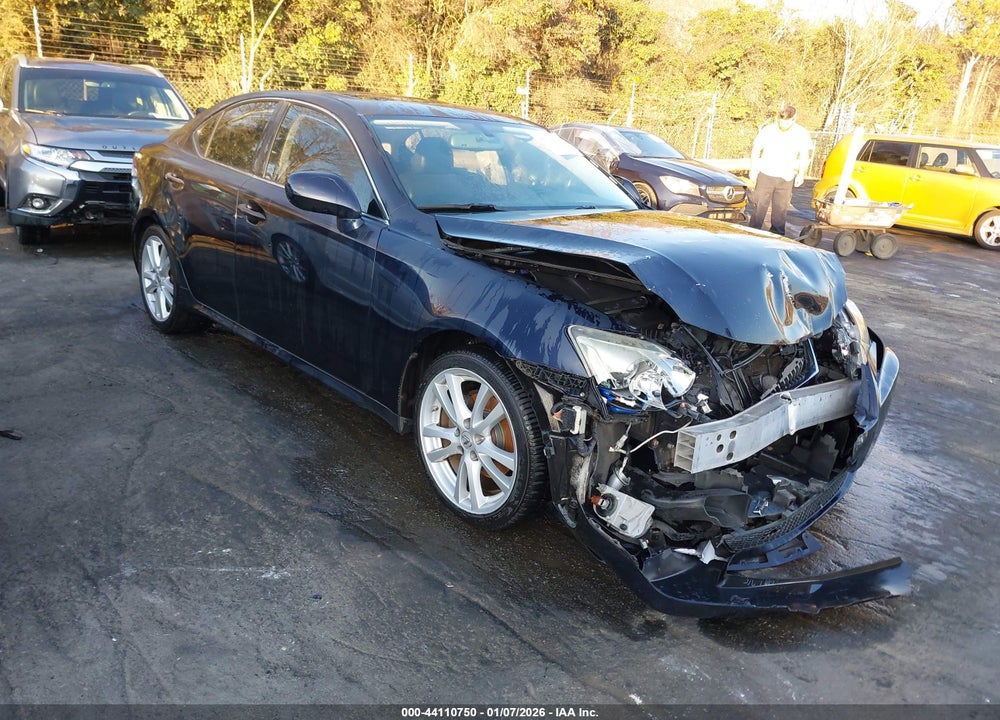 2007 LEXUS IS 250 VIN: JTHBK262072056606
