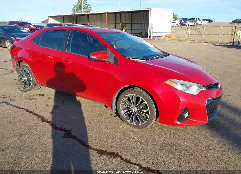 2014 TOYOTA COROLLA S PLUS VIN: 2T1BURHE2EC158452