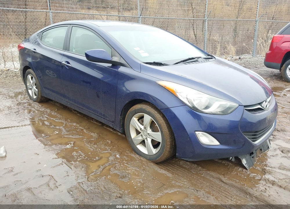 2012 HYUNDAI ELANTRA GLS VIN: 5NPDH4AE8CH120115