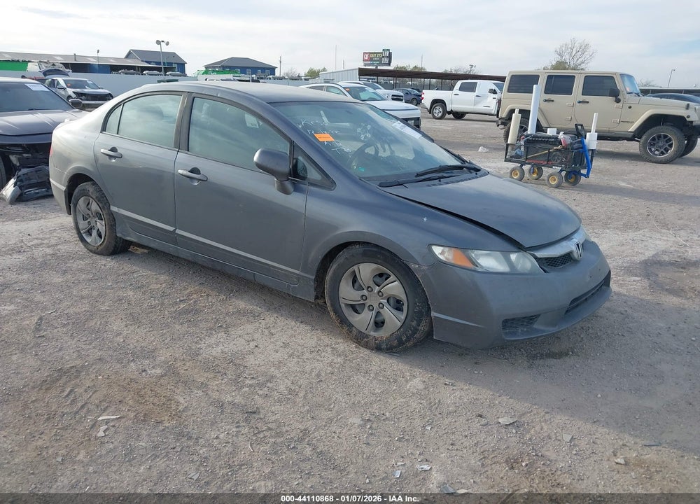 2009 HONDA CIVIC LX-S VIN: 19XFA16659E041480