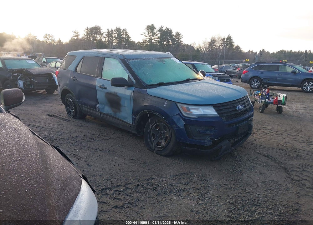 2019 FORD POLICE INTERCEPTOR UTILITY VIN: 1FM5K8AR2KGA79205