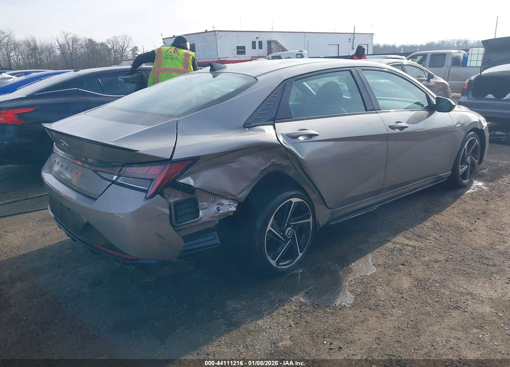 2022 HYUNDAI ELANTRA N LINE VIN: KMHLR4AF5NU245224