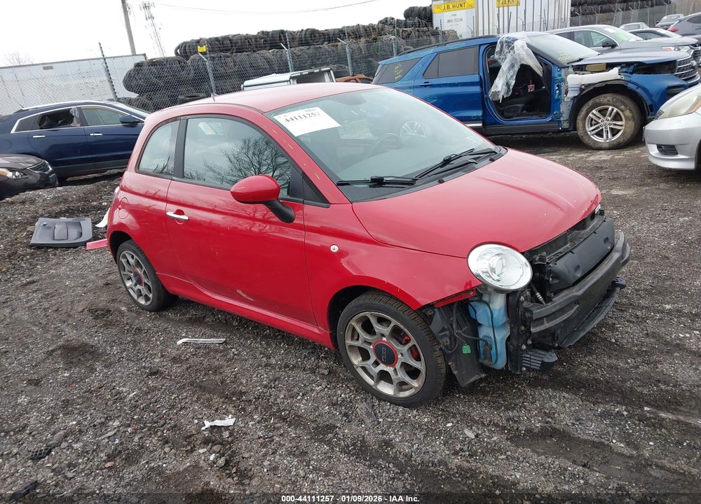 2012 FIAT 500 SPORT VIN: 3C3CFFBR5CT269729