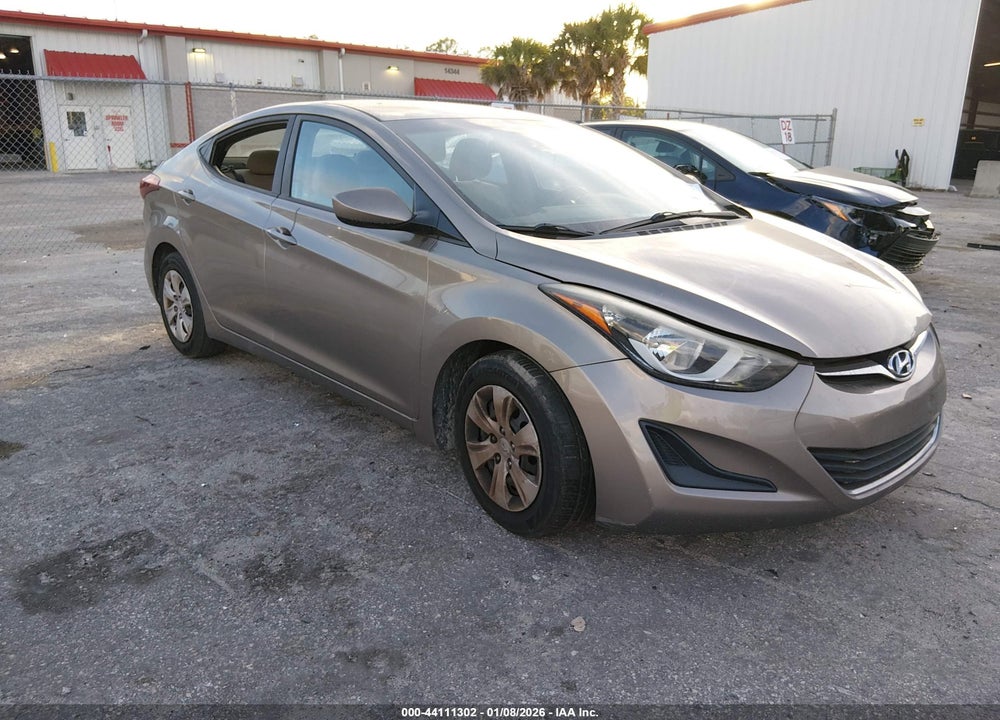 2016 HYUNDAI ELANTRA SE VIN: 5NPDH4AE8GH782010