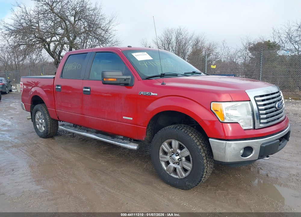 2011 FORD F-150 XLT VIN: 1FTFW1ET2BFB00568