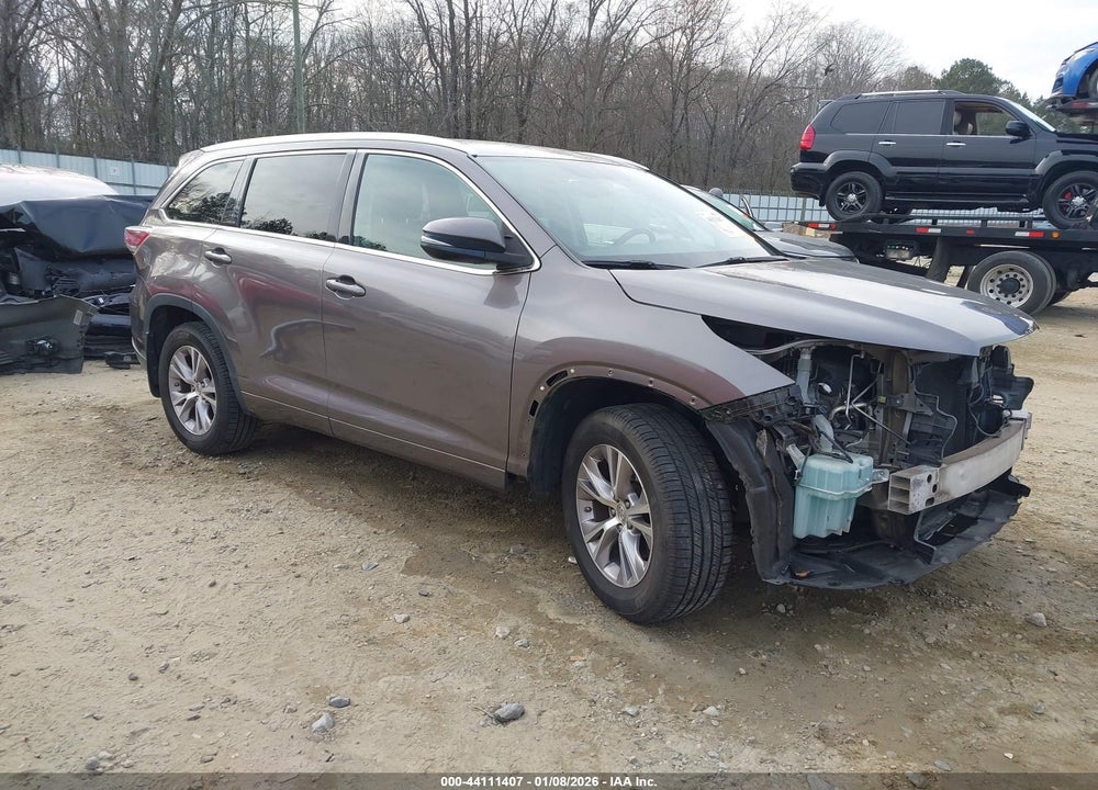 2014 TOYOTA HIGHLANDER XLE V6 VIN: 5TDKKRFH8ES035409