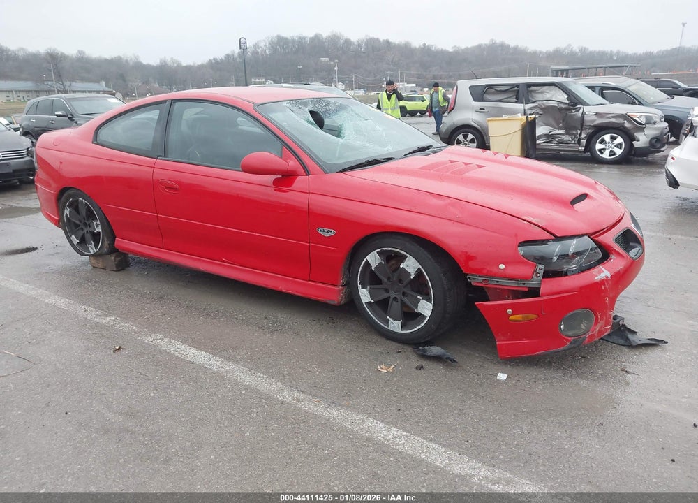 2005 PONTIAC GTO VIN: 6G2VX12U05L456312