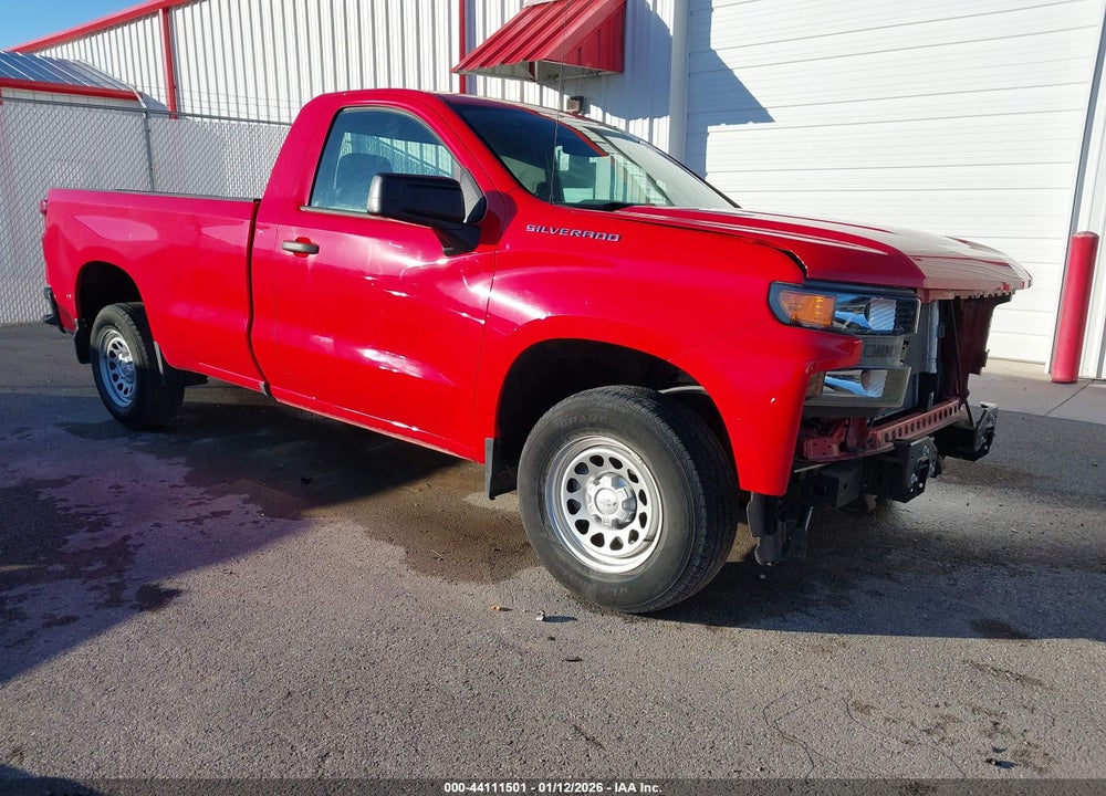 2019 CHEVROLET SILVERADO 1500 WORK TRUCK VIN: 3GCNWAEH5KG188439
