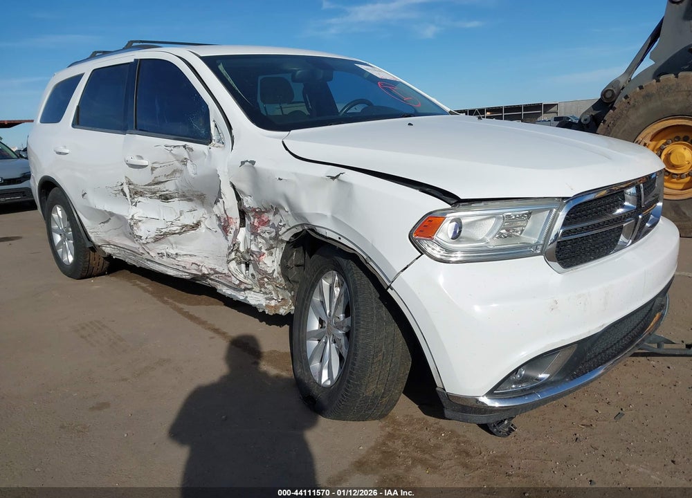 2015 DODGE DURANGO SXT VIN: 1C4RDHAG3FC176344