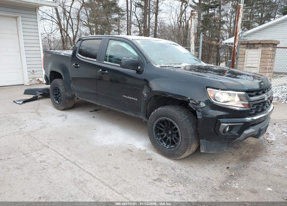 2021 CHEVROLET COLORADO 4WD  SHORT BOX Z71 VIN: 1GCGTDEN5M1289166