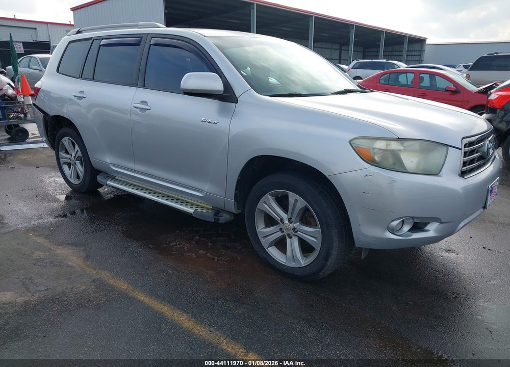 2008 TOYOTA HIGHLANDER SPORT VIN: JTEDS43AX82008366